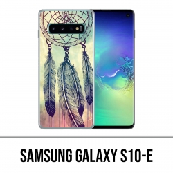 Samsung Galaxy S10e Hülle - Dreamcatcher Feathers