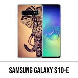 Custodia Samsung Galaxy S10e - Elefante azteco vintage
