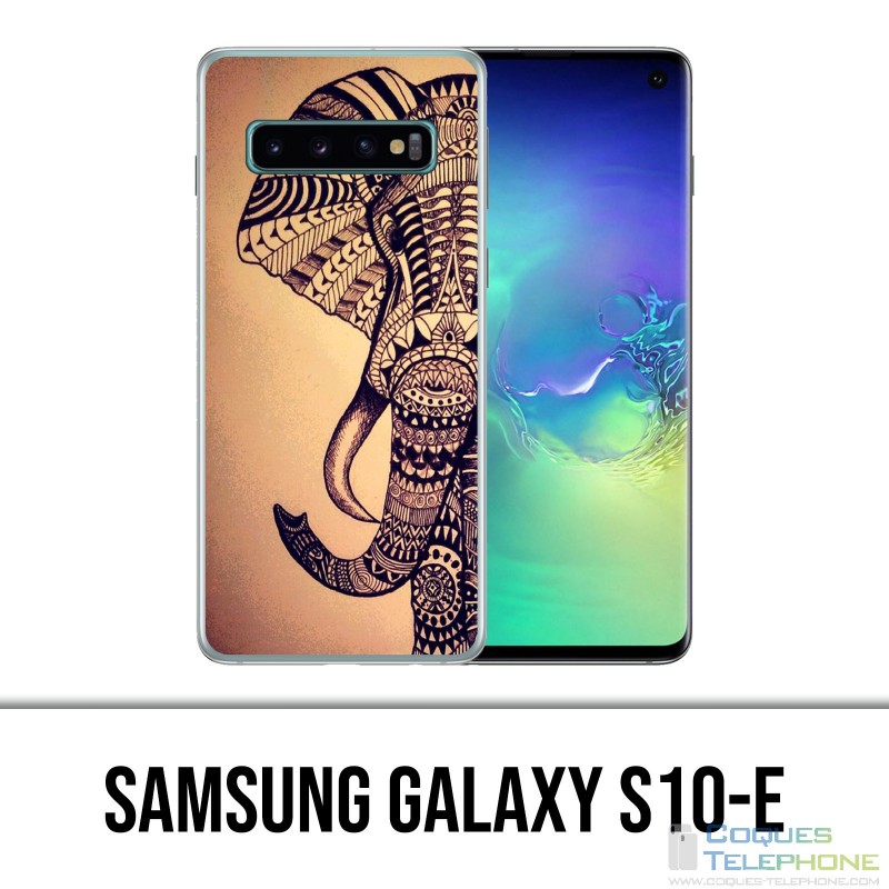 Custodia Samsung Galaxy S10e - Elefante azteco vintage