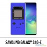 Custodia Samsung Galaxy S10e - Game Boy di colore blu