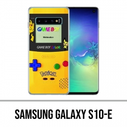 Coque Samsung Galaxy S10e - Game Boy Color Pikachu Jaune Pokémon