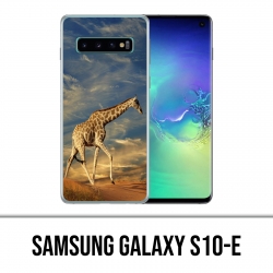 Coque Samsung Galaxy S10e - Girafe Fourrure