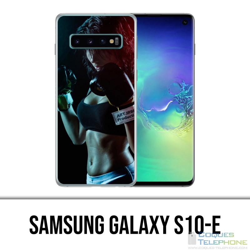 Custodia Samsung Galaxy S10e - Girl Boxing