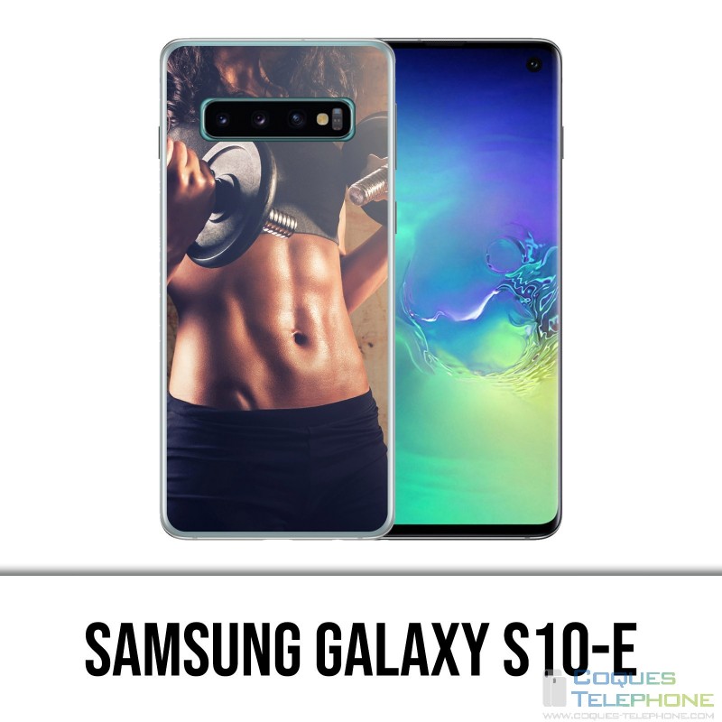 Samsung Galaxy S10e Hülle - Bodybuilding Girl