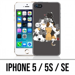 Coque iPhone 5 / 5S / SE - Chat Meow