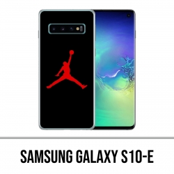 Custodia Samsung Galaxy S10e - Jordan Basketball Logo nera