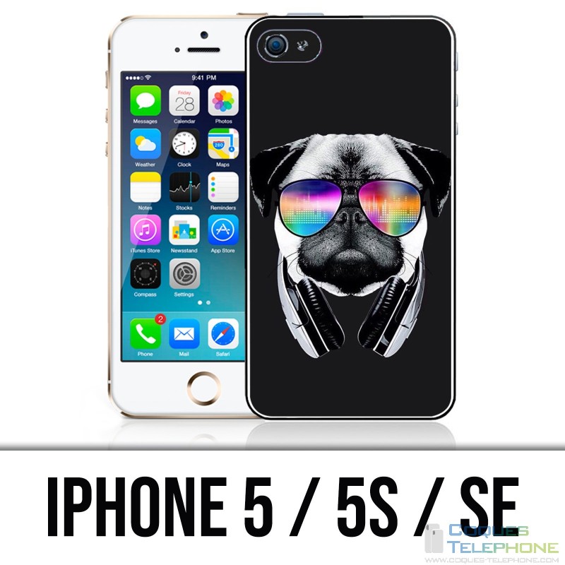 Funda iPhone 5 / 5S / SE - Dog Carlin Dj