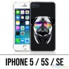 Custodia per iPhone 5 / 5S / SE - Dog Carlin Dj