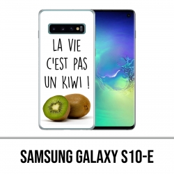 Samsung Galaxy S10e Hülle - Das Leben keine Kiwi