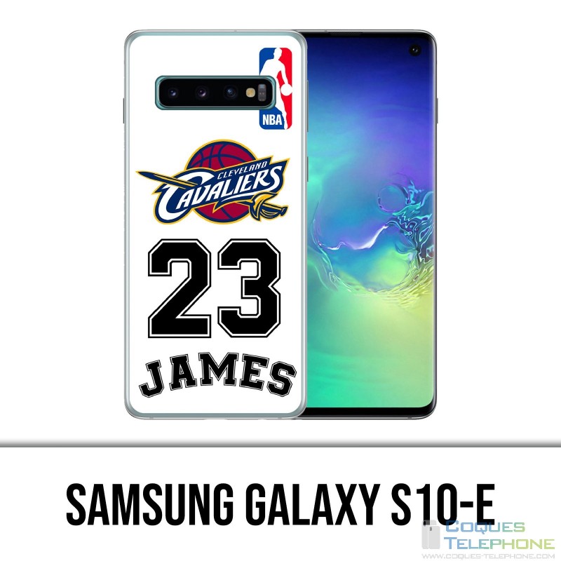 Coque Samsung Galaxy S10e - Lebron James Blanc