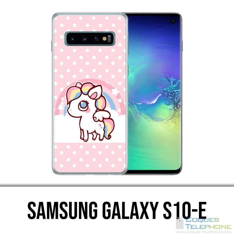 Coque Samsung Galaxy S10e - Licorne Kawaii
