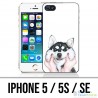 IPhone 5 / 5S / SE Case - Dog Husky Cheeks