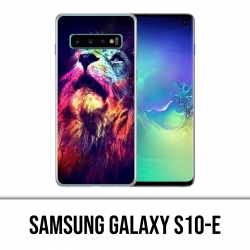 Coque Samsung Galaxy S10e - Lion Galaxie