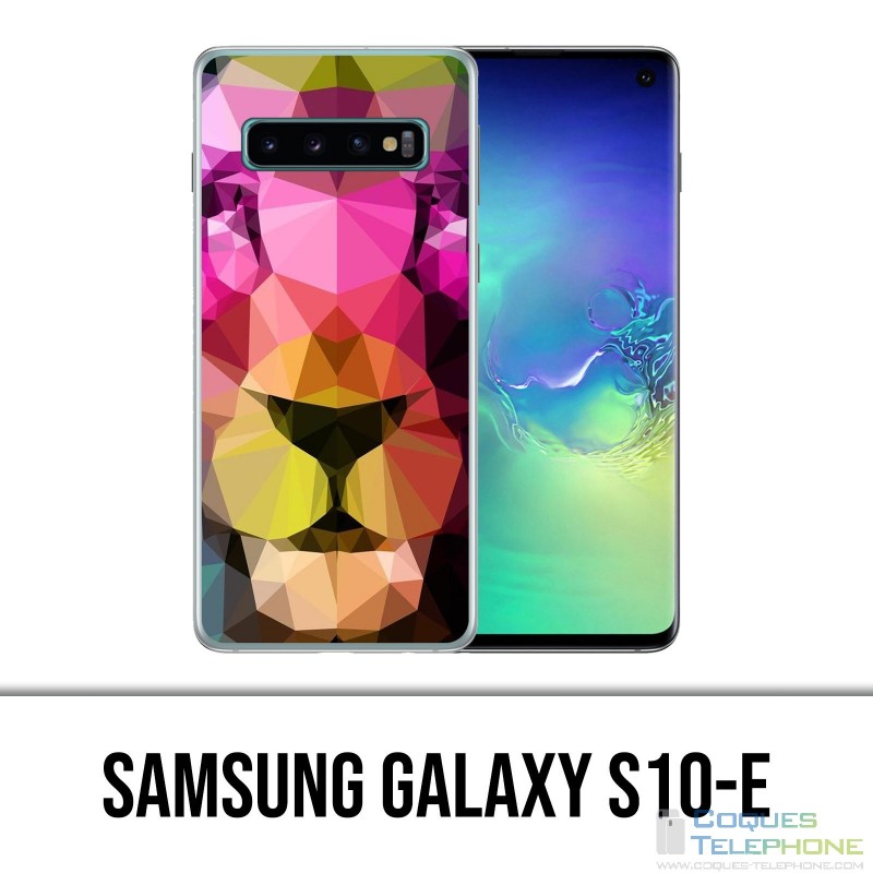 Samsung Galaxy S10e case - Geometric Lion