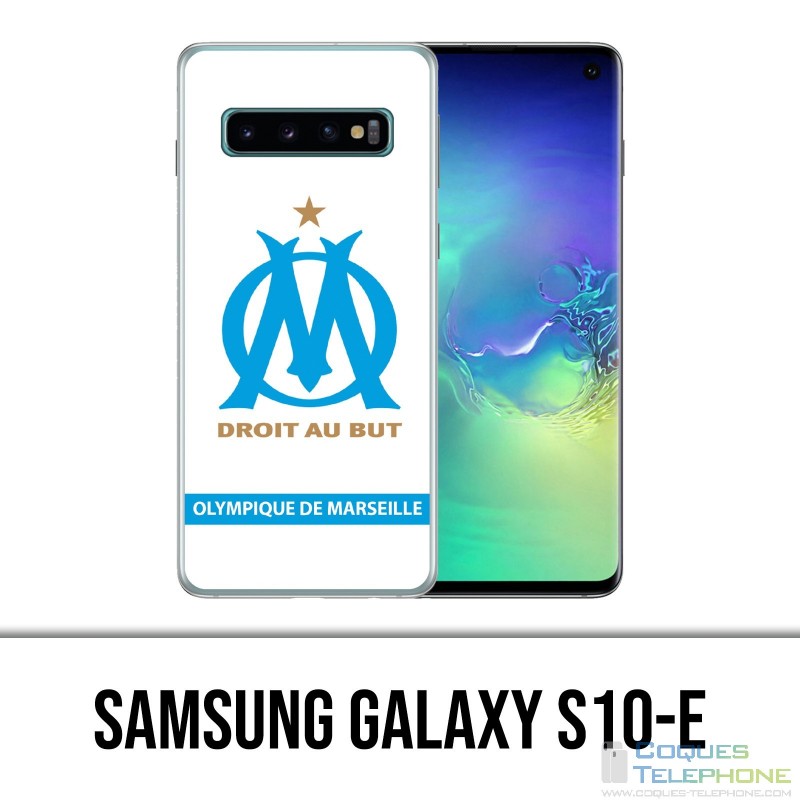 Samsung Galaxy S10e Hülle - Logo von Marseille Blanc
