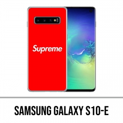 Coque Samsung Galaxy S10e - Logo Supreme