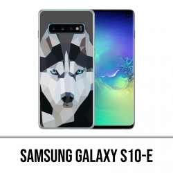 Samsung Galaxy S10e Hülle - Husky Origami Wolf