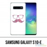 Coque Samsung Galaxy S10e - Lunettes Moustache