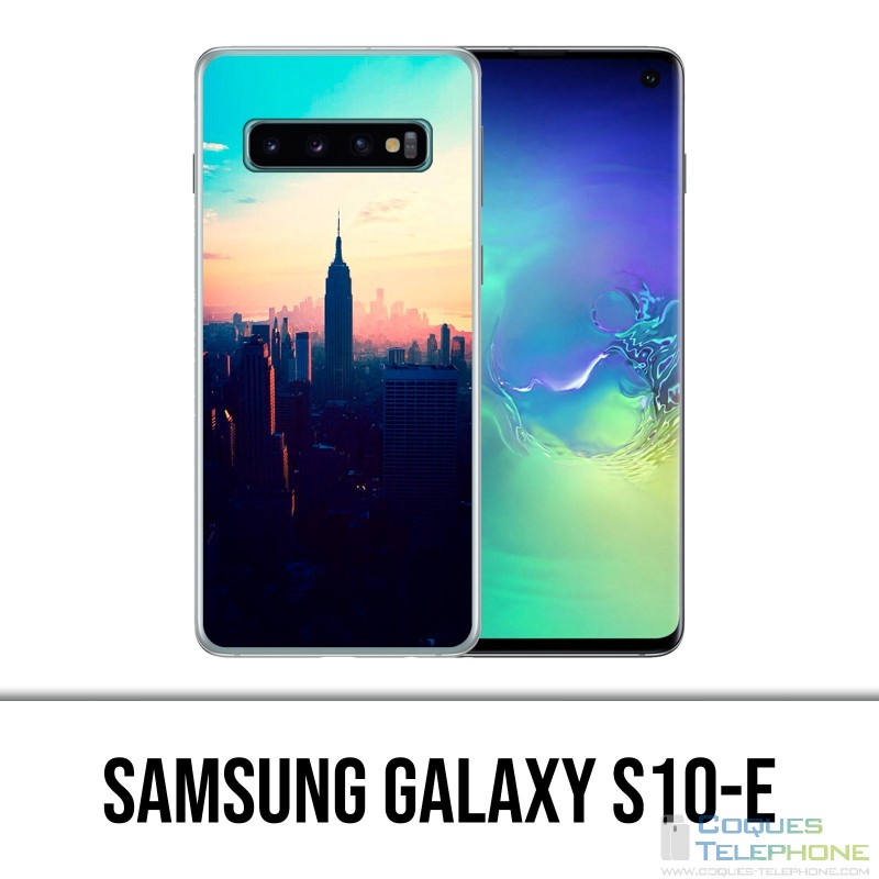 Samsung Galaxy S10e case - New York Sunrise