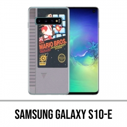 Custodia Samsung Galaxy S10e - Cartuccia Mario Bros Nintendo Nes