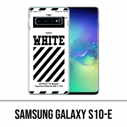 Coque Samsung Galaxy S10e - Off White Blanc