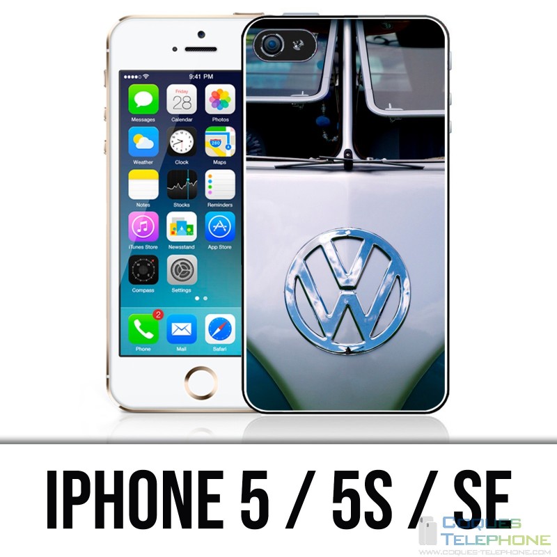 Funda iPhone 5 / 5S / SE - Cubierta Volkswagen Gris Vw