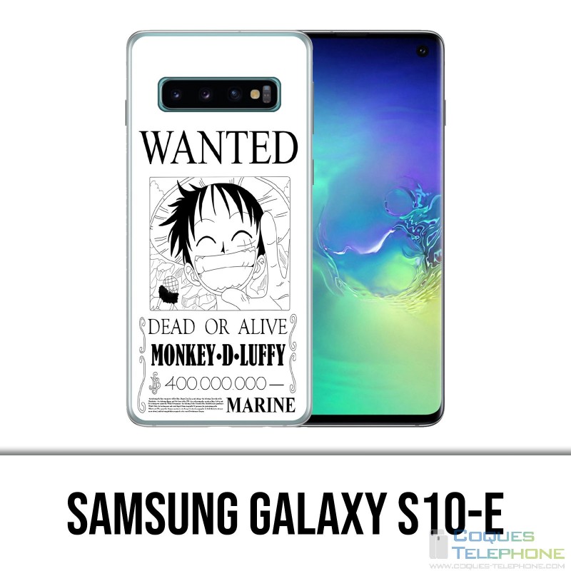 Samsung Galaxy S10e Case - One Piece Wanted Luffy