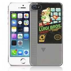 Coque téléphone Jeu NES Luigi Bros
