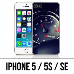 Coque iPhone 5 / 5S / SE - Compteur Audi Rs5