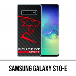 Funda Samsung Galaxy S10e - Logotipo de Peugeot Sport