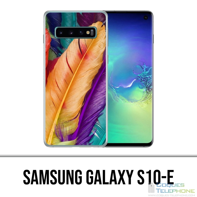 Carcasa Samsung Galaxy S10e - Plumas
