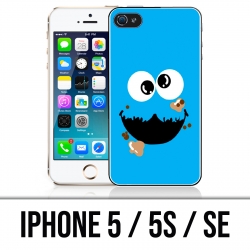 Coque iPhone 5 / 5S / SE - Cookie Monster Face