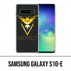 Carcasa Samsung Galaxy S10e - Pokemon Go Team Amarillo Grunge