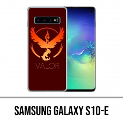 Samsung Galaxy S10e Case - Pokemon Go Team Red Grunge