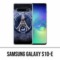Coque Samsung Galaxy S10e - PSG Logo Grunge