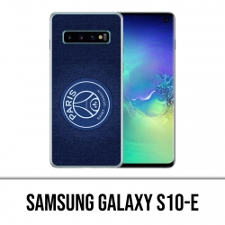 Coque Samsung Galaxy S10e - PSG Minimalist Fond Bleu