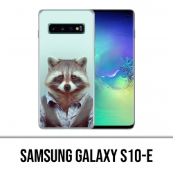 Funda Samsung Galaxy S10e - Disfraz de mapache