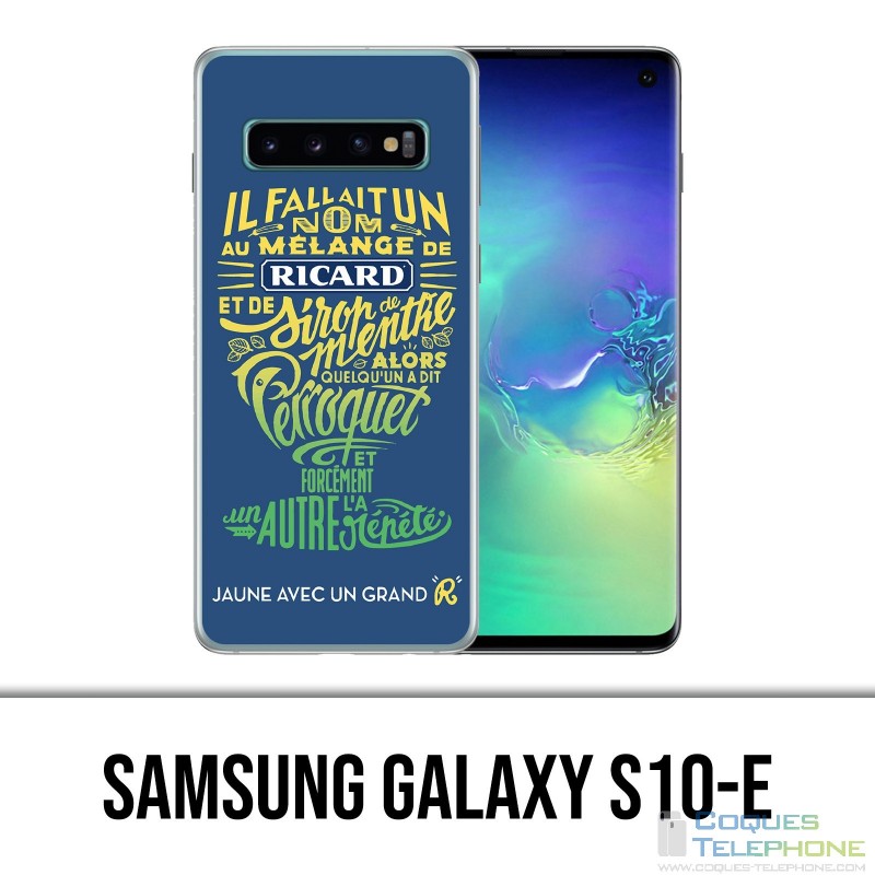 Coque Samsung Galaxy S10e - Ricard Perroquet
