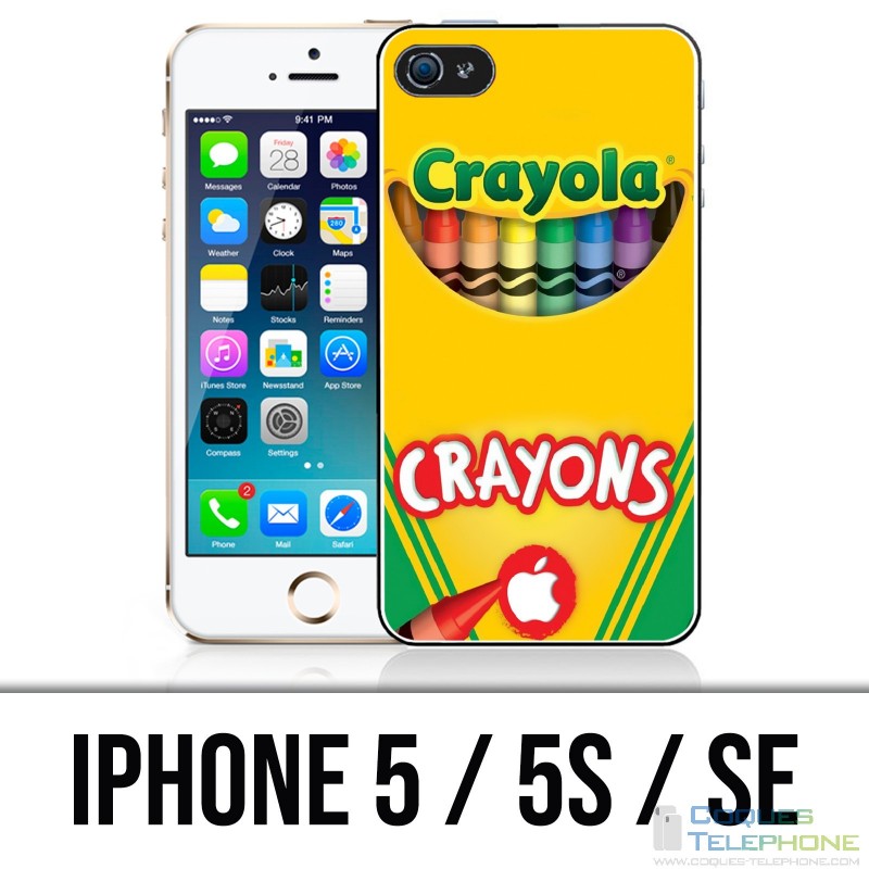 Coque iPhone 5 / 5S / SE - Crayola