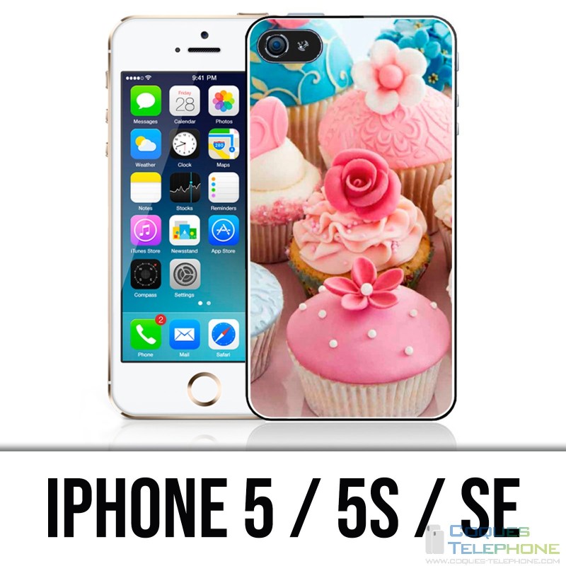IPhone 5 / 5S / SE case - Cupcake 2