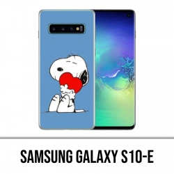Samsung Galaxy S10e Hülle - Snoopy Heart