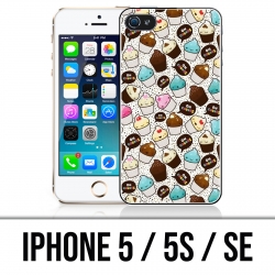 Coque iPhone 5 / 5S / SE - Cupcake Kawaii