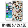 IPhone 5 / 5S / SE case - Kawaii Cupcake