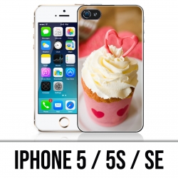Custodia per iPhone 5 / 5S / SE - Cupcake rosa
