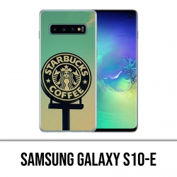 Custodia Samsung Galaxy S10e - Starbucks vintage