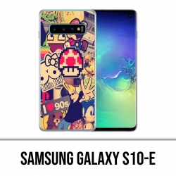 Samsung Galaxy S10e Hülle - Vintage 90S Stickers
