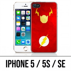 IPhone 5 / 5S / SE Hülle - Dc Comics Flash Art Design