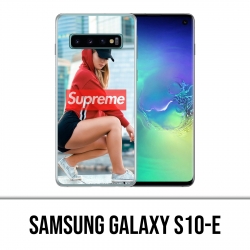 Samsung Galaxy S10e Hülle - Supreme Girl Back