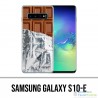 Coque Samsung Galaxy S10e - Tablette Chocolat Alu