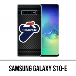 Coque Samsung Galaxy S10e - Termignoni Carbone
